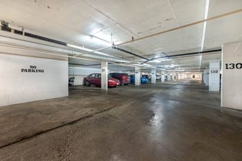 Secured underground parking